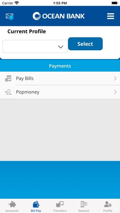 ocean bank online banking.